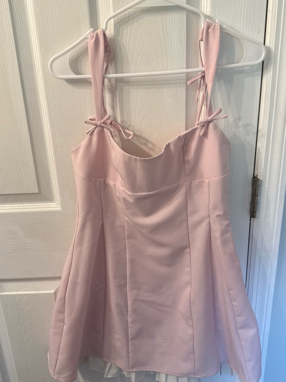 Pink and White Dress OhPolly